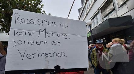 Ein Klares Nein Gegen Rassismus Taunus Nachrichten