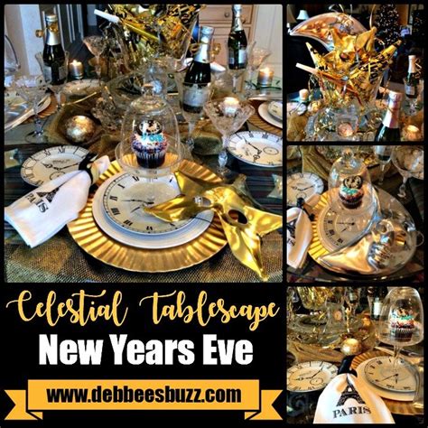 New Years Eve Tablescape Diamonds Top Hat Debbee S Buzz