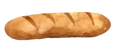 Bread Watercolor Hand Paint 10283388 Png