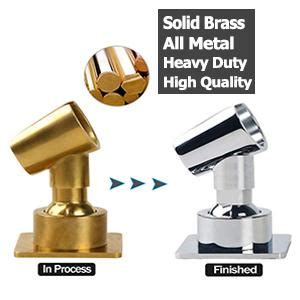 Shower Head Holder Adjustable Handheld Brass Shower Head Bracket Shower