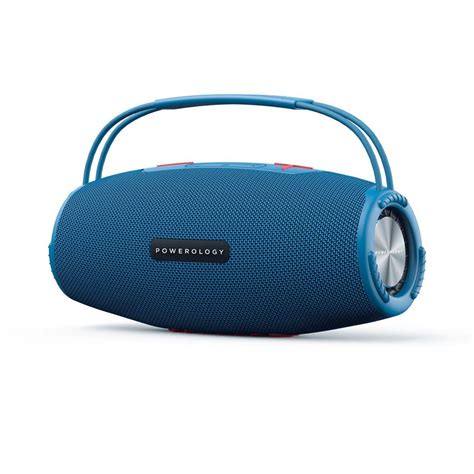 Buy Online Powerology Phantom Wireless Bluetooth Speaker Navy Blue In