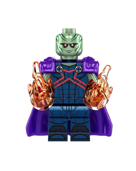 New Martian Manhunter Minifigures Lego Compatible Super Heroes Minifigure