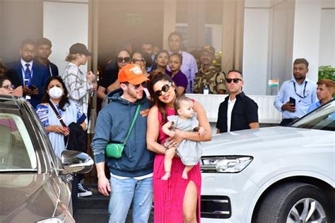 Malti Marie Welcome To India Priyanka Chopra And Nick Jonas Land In