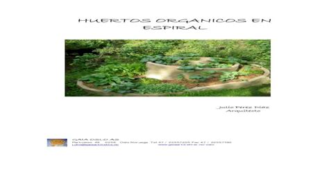 1 5 Huertos Organicos En Espiral PDF Document