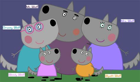 Peppa Pig: The Wolf Family by PieraPigandFriends on DeviantArt