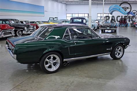 1968 Ford Mustang Green Pacific Classics