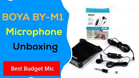 Boya By M Microphone Unboxing And Review Best Budget Mic For