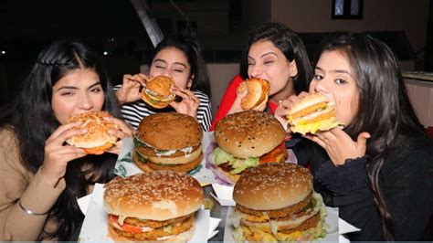 All Brands Biggest Burger Eating Challenge Big Burger Challenge