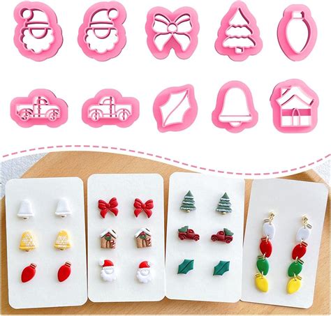 Amazon KEOKER Christmas Polymer Clay Cutters Christmas Polymer