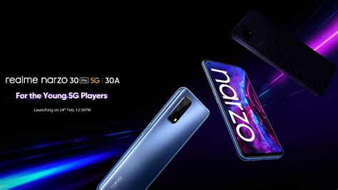 Realme Narzo 30 Pro 5G Realme Narzo 30A Specifications Leak Ahead Of