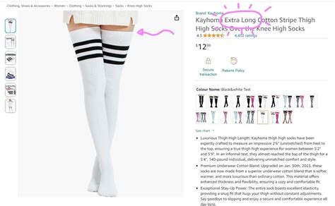 These Extra Long Thigh Highs From Amazon That Offer True Thigh High