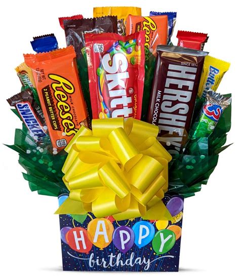 Candy Baskets For Birthdays