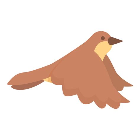 Fly bird icon cartoon vector. Tree bird 14350796 Vector Art at Vecteezy