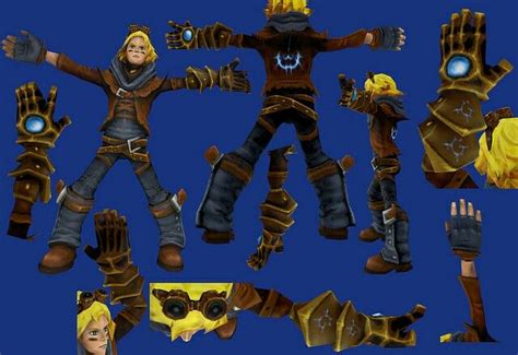 Ezreal League Of Legends Model