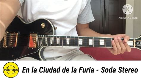 Como Tocar En La Ciudad De La Furia Soda Stereo En Guitarra El Ctrica