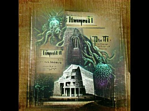 El templo H P Lovecraft Audiolibro español YouTube