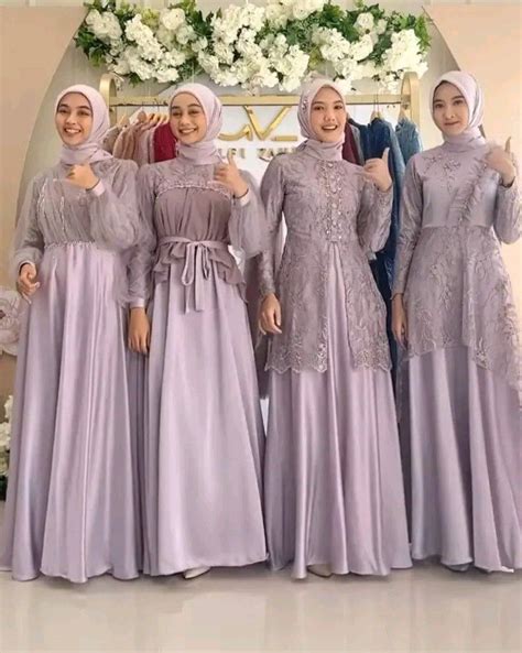 Model Baju Bridesmaid Hijab Simple Bridesmaid Dresses Simple Dresses