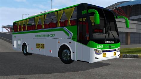 Bussid Mod Commuters Bus Corp Golden Dragon Xml Splendour Youtube