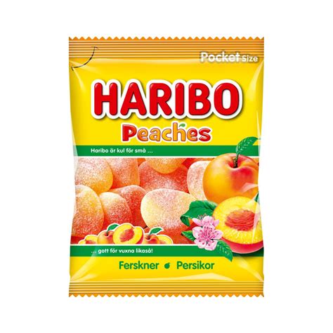 Haribo Peaches 80g Goody Candy