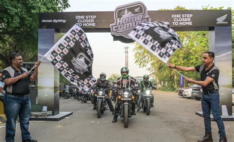 Honda Homecoming Fest Flagged Off Celebrating Cb350s Anniversary