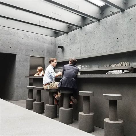 Minimalism at its finest at SSENSE Cafe in Montreal. #mtlcafecrawl ...