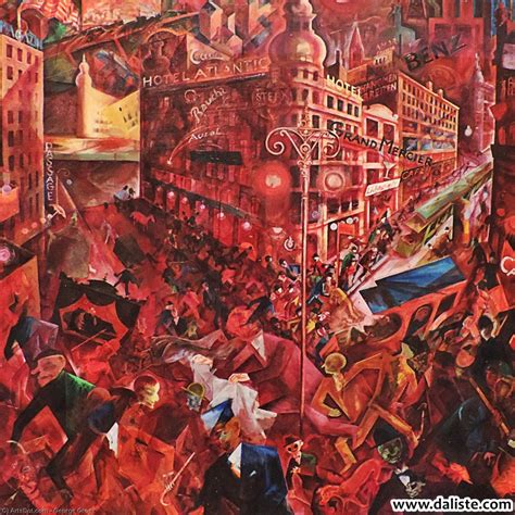 Riproduzioni Di Belle Arti Metropolis Di George Grosz Ispirato Da