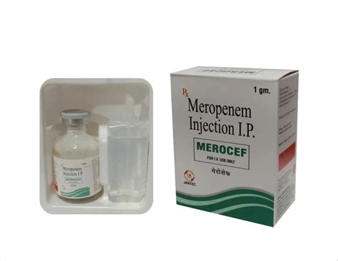 1ml 5ml Allopathic Meropenem 1gm Injection For Anti Infective And Common Disease Medicines 1