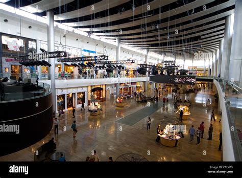 Shopping Mall Interior Las Vegas Stock Photo Alamy