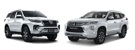 Toyota Fortuner Vs Mitsubishi Pajero Sport Mana Yang Lebih Tangguh