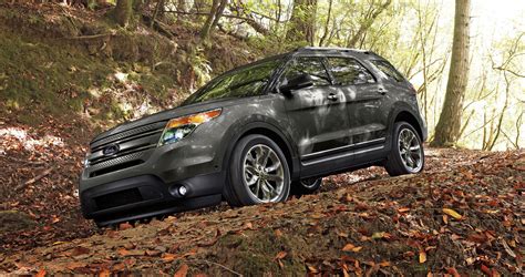 2015 Ford Explorer Xlt Appearance Pack Adds 20l Turbo Big Wheels And Dark Greyblack Trims