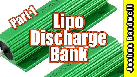 Make A Lipo Load Bank Battery Discharger Youtube