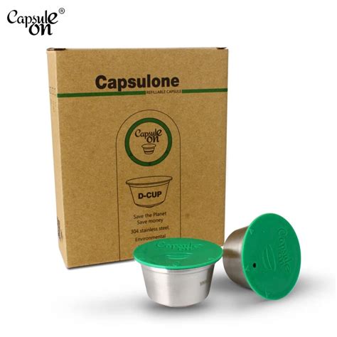 Capsulone Stainless Steel Metal Capsule Compatible For Dolce Gusto