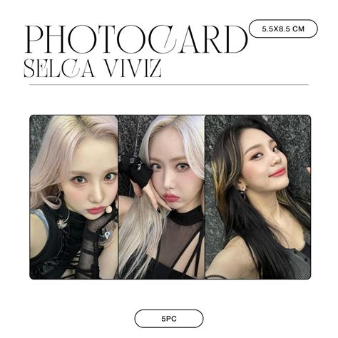 Jual PHOTOCARD VIVIZ SELCA VERSUS ISI 5 PCS LAMINASI 2 SISI TANDA