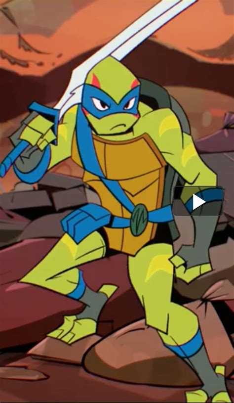 Rottmnt Leonardo Tmnt Ninja Turtles Artwork Tmnt