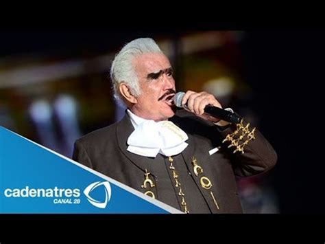 Vicente Fernández retoma en Zacatecas su gira del adiós Vicente