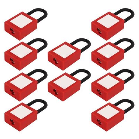 Verrou De Verrouillage 10 Pcs Lockout Tagout Lock Kit Ensemble De