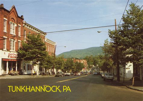 Postcards from My Attic: Tunkhannock, PA