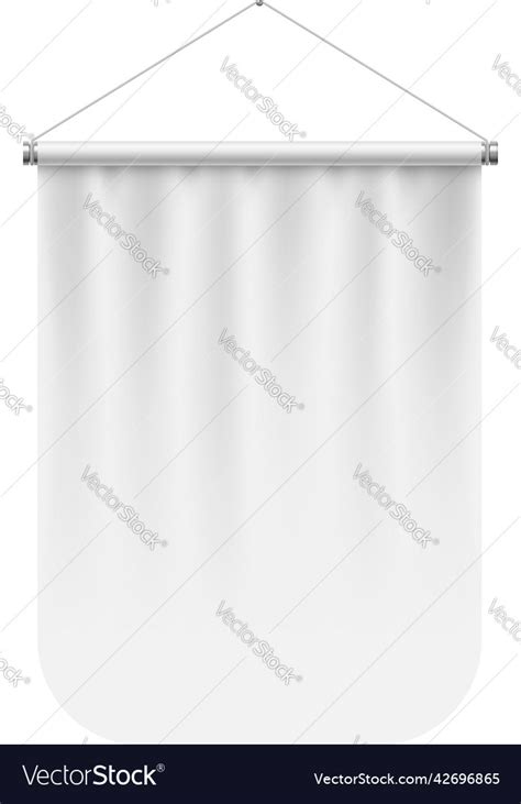 Pennant template Royalty Free Vector Image - VectorStock