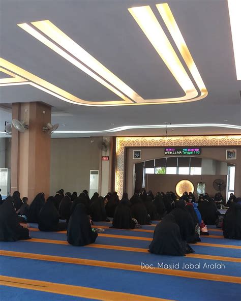 Jadwal Kajian Rutin Majelis Taklim Masjid Jabal Arafah Tahun 2022 M