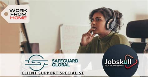 Safeguard Global Work From Home Jobs 2023 Specialist
