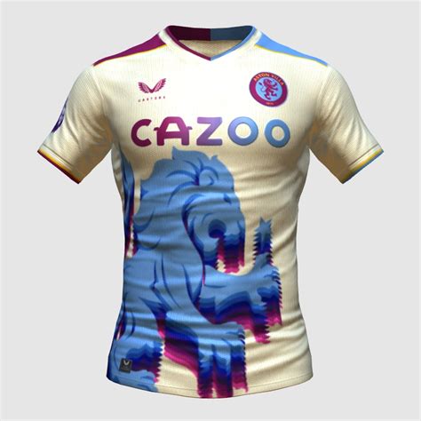 Aston Villa Away Concept FIFA 23 Kit Creator Showcase