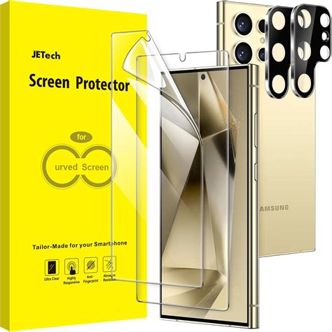 JETech Protection D écran pour Samsung Galaxy S24 Ultra 5G 6 8 Pouces