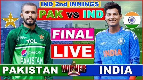 Asia Cup Final Live India Vs Pakistan Live Scores And Commentary Ind