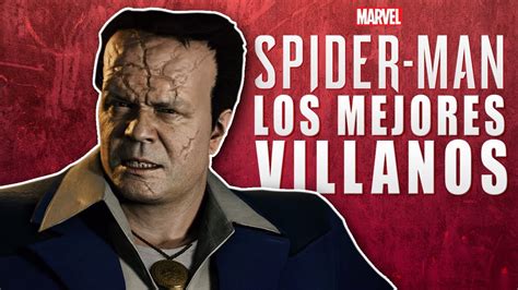 Los Mejores Y Peores Villanos De Spider Man PS4 YouTube