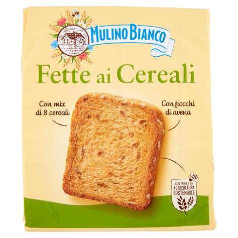 Mulino Bianco Fette Biscottate Ai Cereali G Carrefour