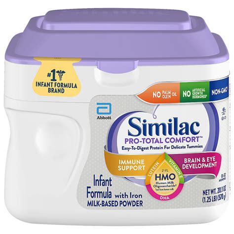 Save On Similac Pro Total Comfort Milk Based Powder Infant Formula 0 12