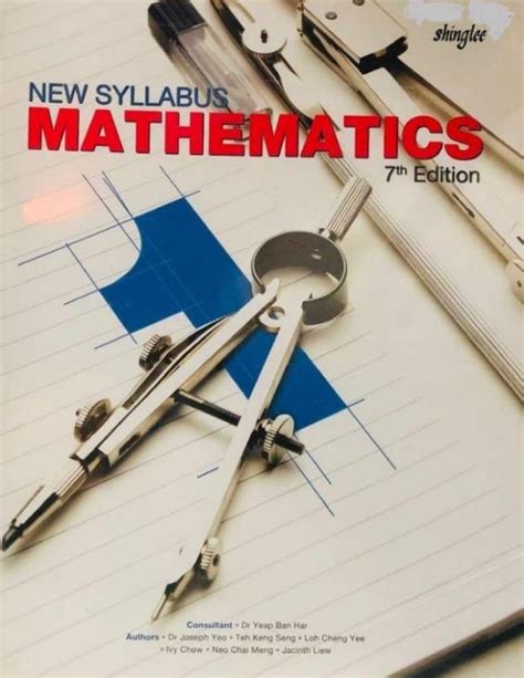 Shinglee New Syllabus Mathematics 7th Edition Textbook And Workbook