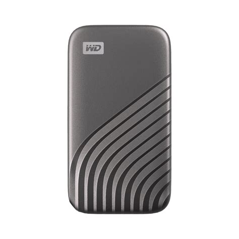 WD 4TB My Passport SSD, Portable External Solid State Drive, Gray ...