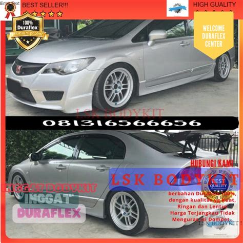 Jual Jual Bodykit Honda Civic Fd Type R Body Kit Bodikit Shopee Indonesia