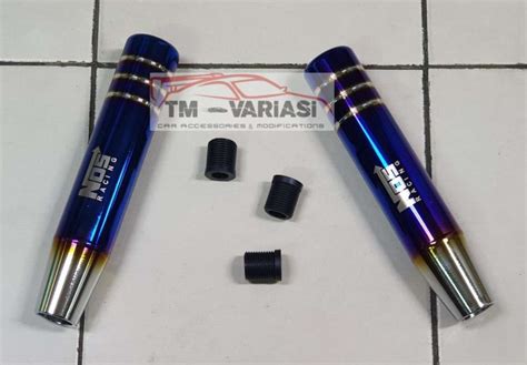 Promo Gear Shift Knob Racing Besi Tebal Neochrome Nos 18cm Model Ulir